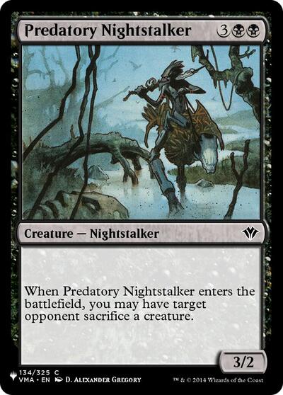 Predatory Nightstalker|1|0|0.00