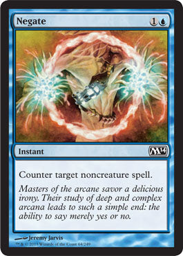 Negate (Magic 2014 Core Set) Light Play Foil