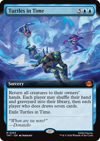 Turtles in Time (Extended Art) (Teenage Mutant Ninja Turtles) Near Mint