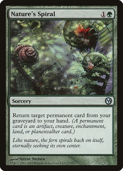 Nature's Spiral (Duels of the Planeswalkers) Light Play