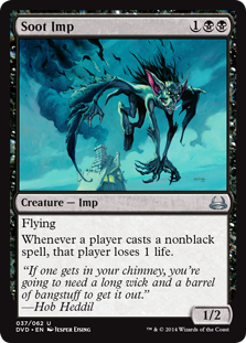 Soot Imp (Duel Decks Anthology: Divine vs Demonic) Light Play