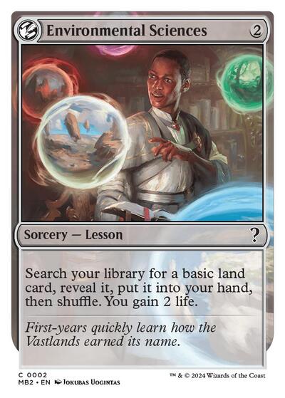 Environmental Sciences  White Border|5|0|0.00
