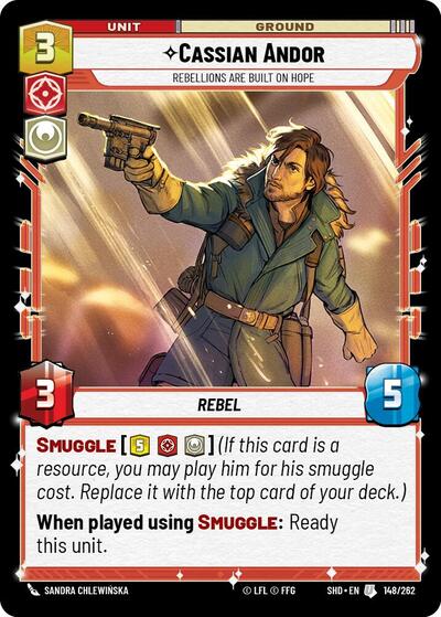 Cassian Andor Rebellions Are Built On Hope (Shadows of the Galaxy) Near Mint Foil