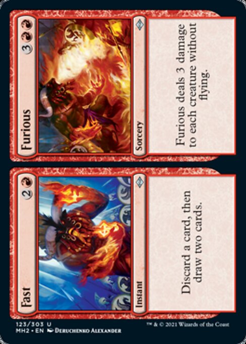 Fast / Furious (Modern Horizons 2) Light Play