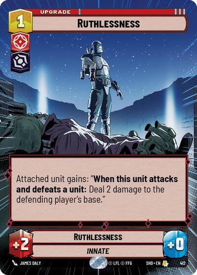 Ruthlessness (Hyperspace) (Shadows of the Galaxy) Near Mint Foil