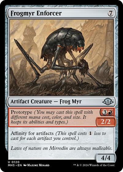 Frogmyr Enforcer (Modern Horizons 3) Medium Play Foil