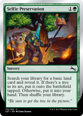 Selfie Preservation (Unstable) Light Play Foil