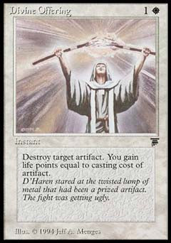 Divine Offering (Legends) Heavy Play