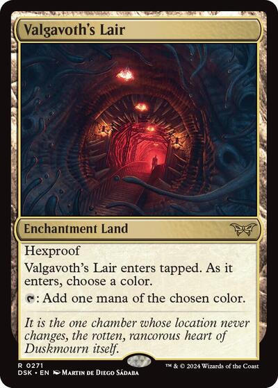 Valgavoth's Lair (Duskmourn: House of Horror) Light Play