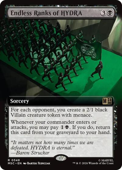 Endless Ranks of HYDRA  Extended Art|1|0|0.00