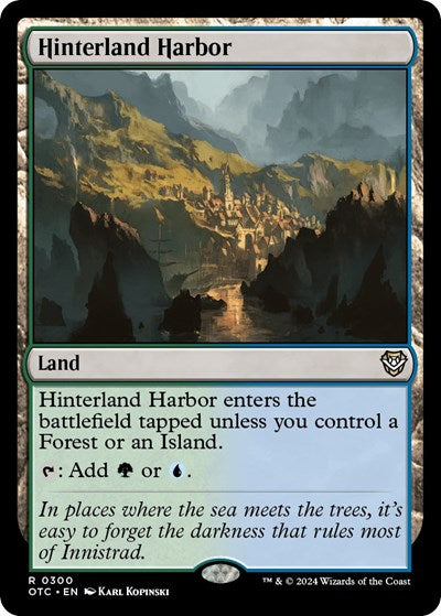 Hinterland Harbor (Commander: Outlaws of Thunder Junction) Near Mint