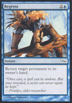Regress (Mirrodin) Light Play Foil
