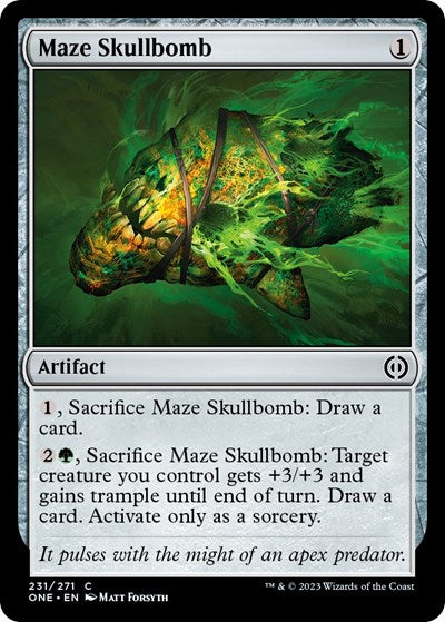 Maze Skullbomb (Phyrexia: All Will Be One) Near Mint