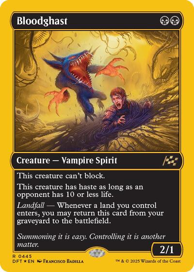 Bloodghast (First-Place Foil) (Aetherdrift) Near Mint Foil
