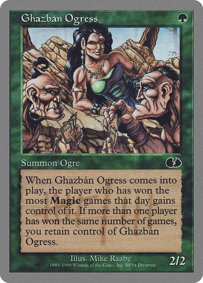 Ghazban Ogress (Unglued) Medium Play