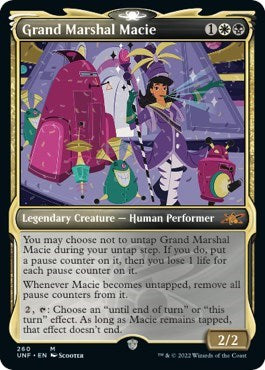 Grand Marshal Macie (Showcase) (Unfinity) Near Mint Foil
