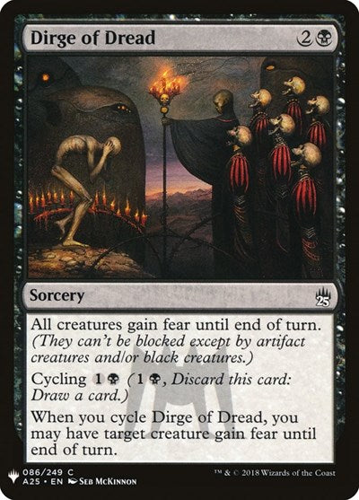 Dirge of Dread (Mystery Booster) Near Mint