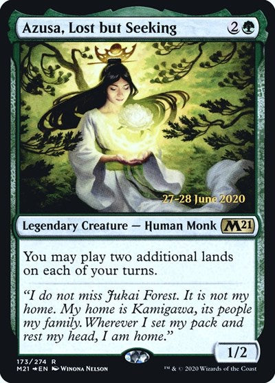Azusa, Lost but Seeking (Promos: Prerelease Cards) Near Mint Foil