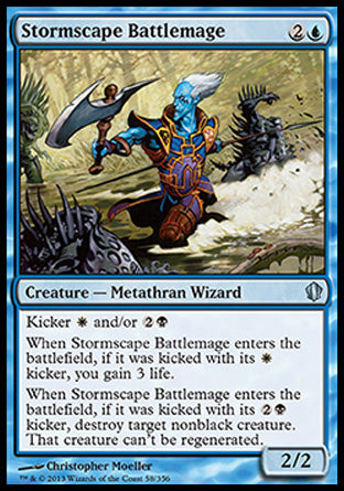 Stormscape Battlemage (Commander 2013 Edition) Light Play