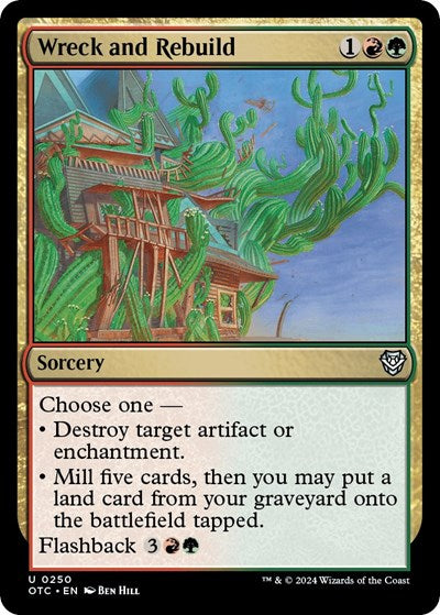 Wreck and Rebuild (Commander: Outlaws of Thunder Junction) Light Play