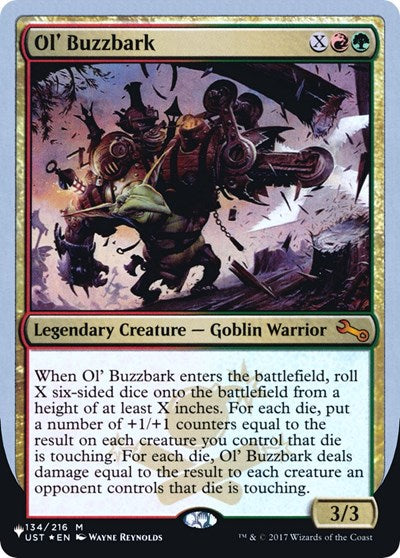 Ol' Buzzbark (The List) Near Mint Foil