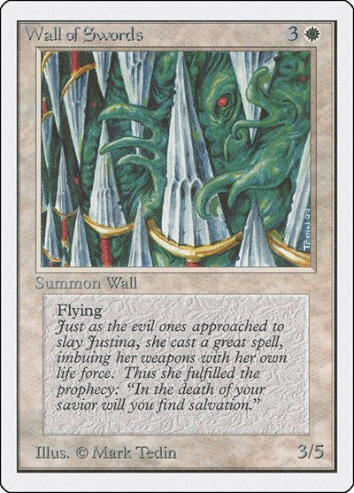 Wall of Swords (Unlimited) Near Mint
