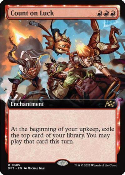 Count on Luck  Extended Art|1|0|0.00