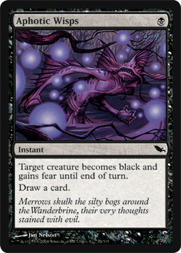 Aphotic Wisps (Shadowmoor) Near Mint Foil