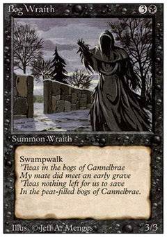 Bog Wraith (Revised) Heavy Play