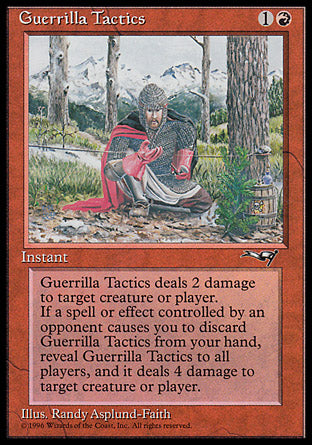 Guerrilla Tactics (1) (Alliances) Near Mint