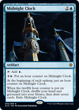 Midnight Clock (Throne of Eldraine) Damaged / Poor