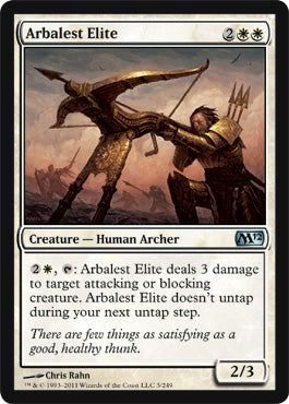 Arbalest Elite (Magic 2012 Core Set) Medium Play Foil