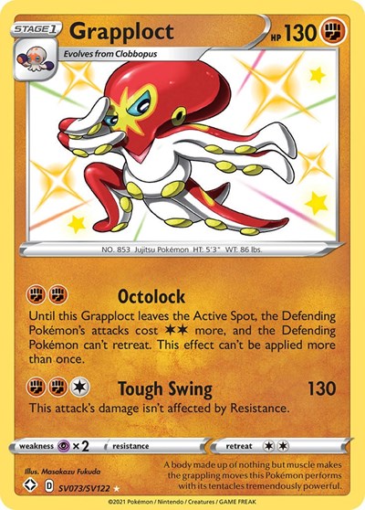 Grapploct (Shining Fates: Shiny Vault) Near Mint Holofoil