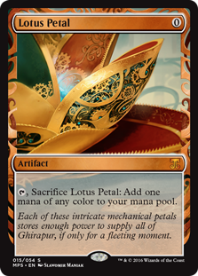 Lotus Petal (Kaladesh Inventions) Light Play Foil