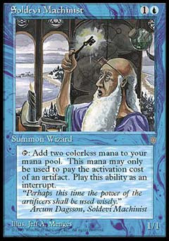 Soldevi Machinist (Ice Age) Light Play