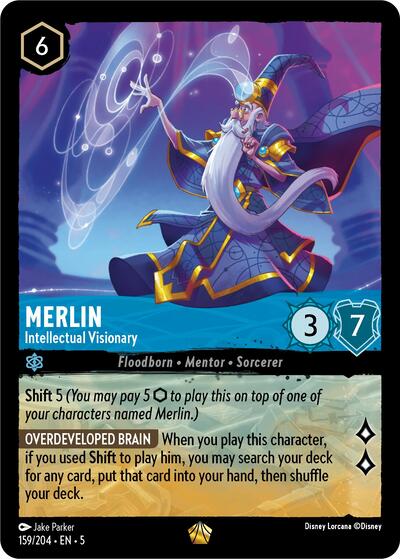 Merlin - Intellectual Visionary (Shimmering Skies) Near Mint