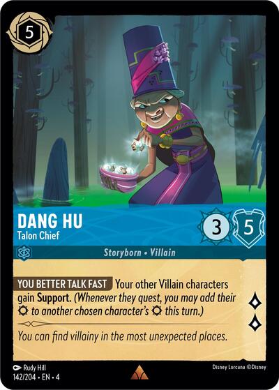 Dang Hu - Talon Chief (Ursula's Return) Near Mint Cold Foil