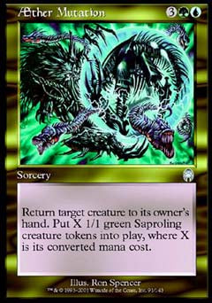 Aether Mutation (Apocalypse) Medium Play Foil