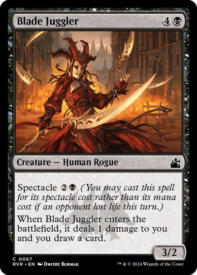 Blade Juggler (Ravnica Remastered) Light Play