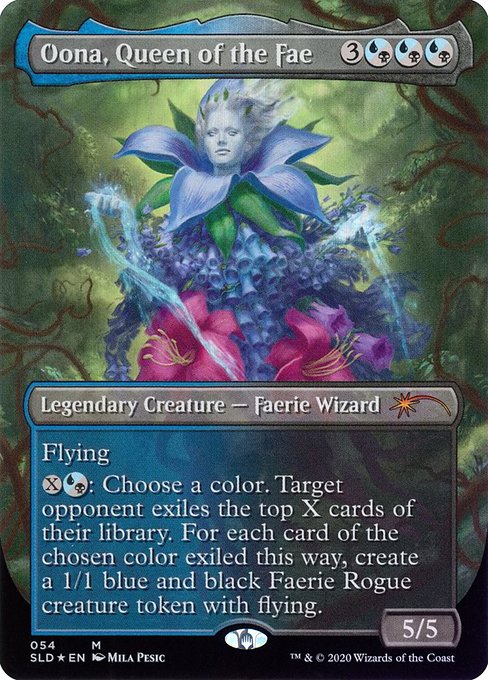 Oona Queen of the Fae (Secret Lair) Light Play Foil