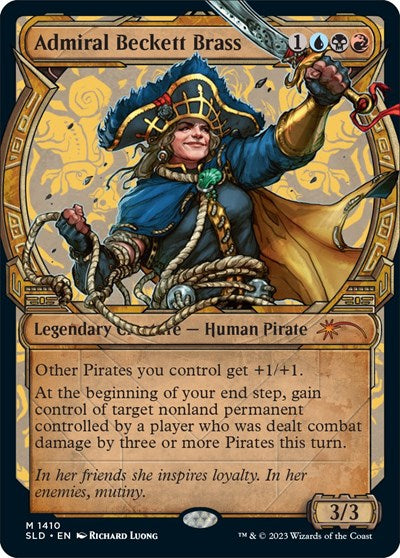 Admiral Beckett Brass (Secret Lair) Near Mint
