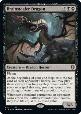 Brainstealer Dragon (Commander Legends: Battle for Baldur's Gate) Light Play