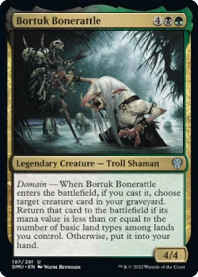 Bortuk Bonerattle (Dominaria United) Medium Play Foil