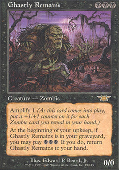 Ghastly Remains (Legions) Near Mint Foil
