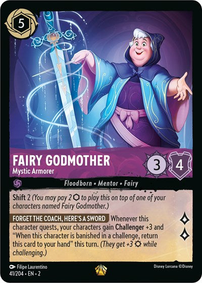 Fairy Godmother - Mystic Armorer (Rise of the Floodborn) Near Mint