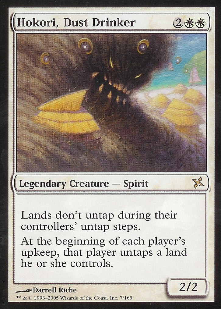 Hokori, Dust Drinker (Betrayers of Kamigawa) Damaged / Poor Foil