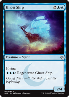 Ghost Ship (Masters 25) Near Mint Foil
