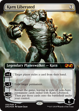 Karn Liberated (Ultimate Box Toppers) Light Play Foil