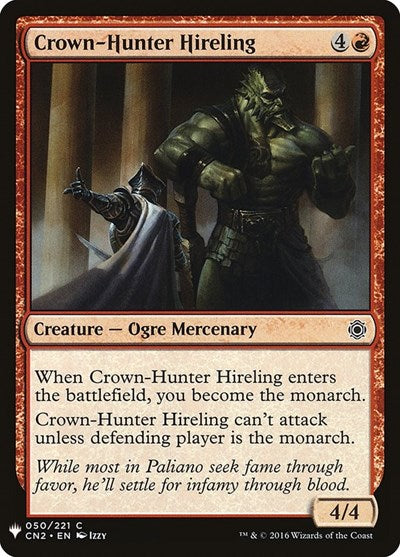Crown-Hunter Hireling (Mystery Booster) Near Mint