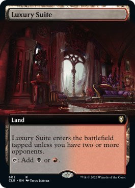 Luxury Suite (Extended Art) (Commander Legends: Battle for Baldur's Gate) Medium Play